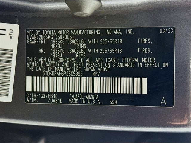 2023 Toyota Highlander L