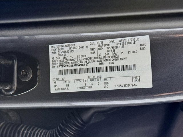 2021 Ford F-150 Lariat