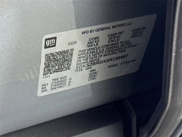 2025 GMC Yukon Elevation