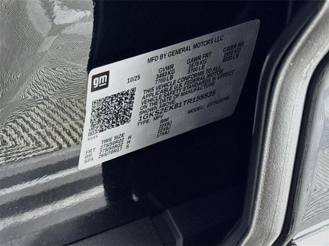 2026 GMC Yukon Denali Ultimate