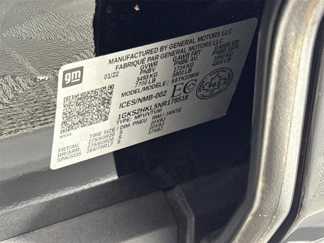 2022 GMC Yukon XL AT4