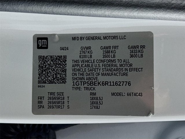 2024 GMC Canyon Elevation