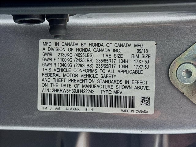 2018 Honda CR-V LX