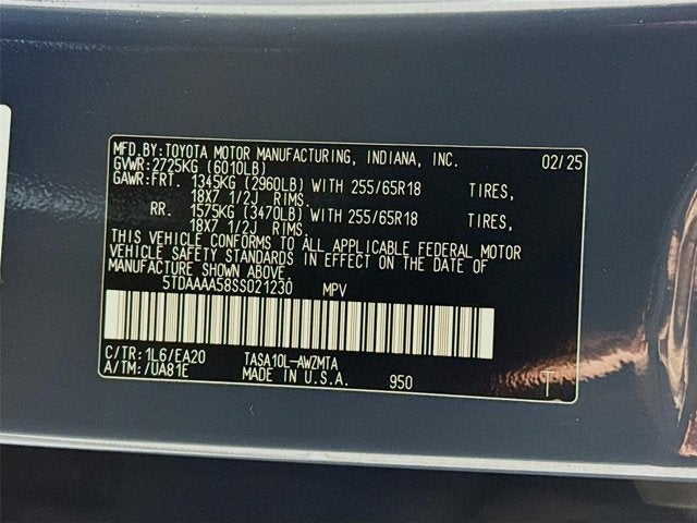 2025 Toyota Grand Highlander XLE