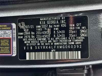 2021 Kia Sorento SX