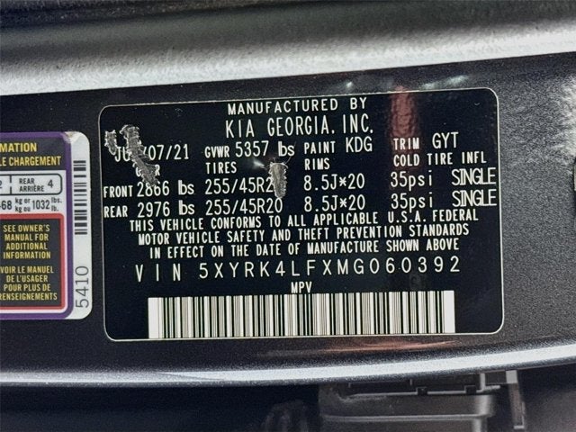 2021 Kia Sorento SX
