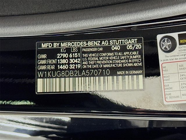 2020 Mercedes-Benz S-Class S 560