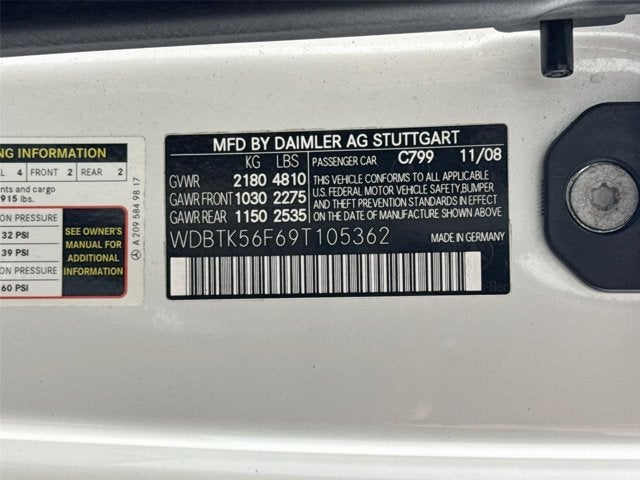 2009 Mercedes-Benz CLK CLK 350