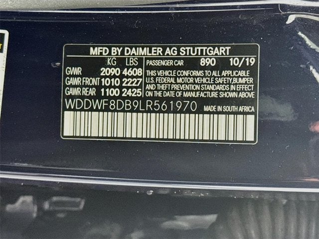 2020 Mercedes-Benz C-Class C 300