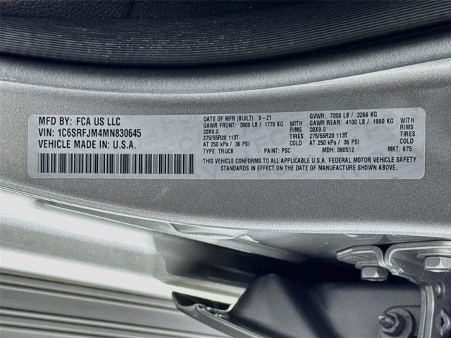 2021 RAM 1500 Laramie