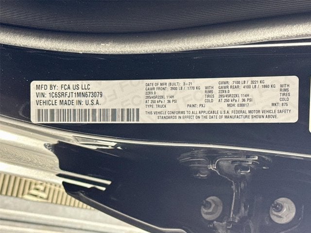 2021 RAM 1500 Laramie