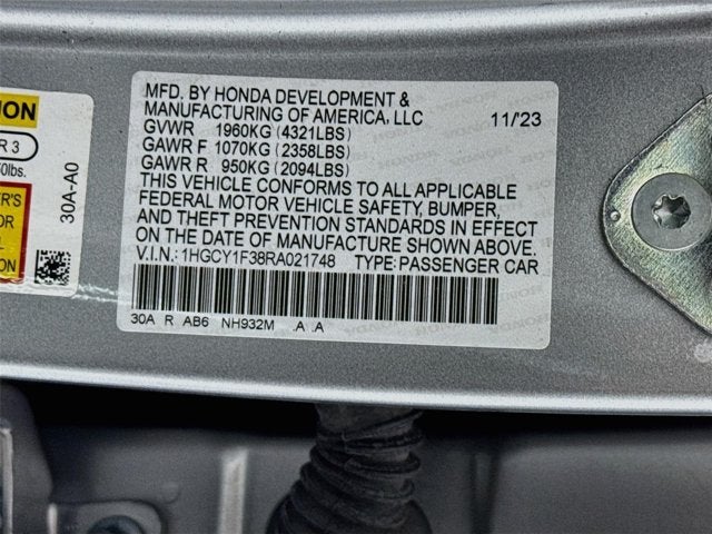 2024 Honda Accord EX