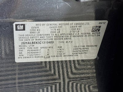 2012 Chevrolet Equinox LS