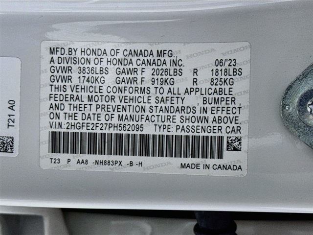 2023 Honda Civic LX