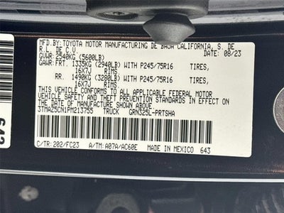 2023 Toyota Tacoma SR5