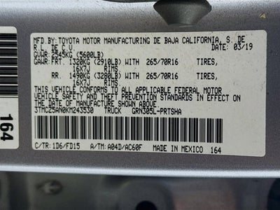 2019 Toyota Tacoma TRD Off-Road