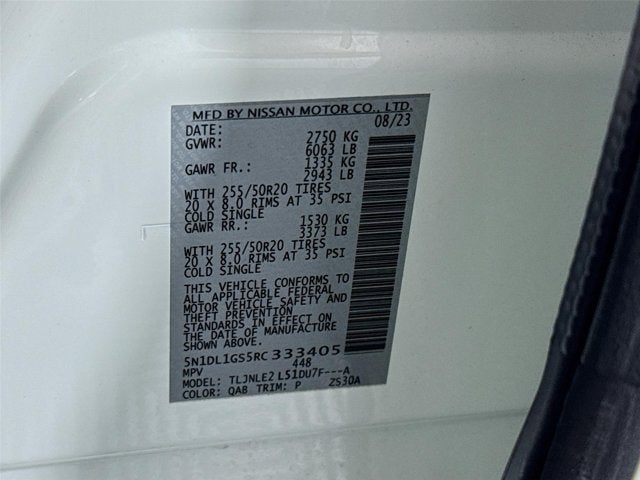 2024 INFINITI QX60 Sensory