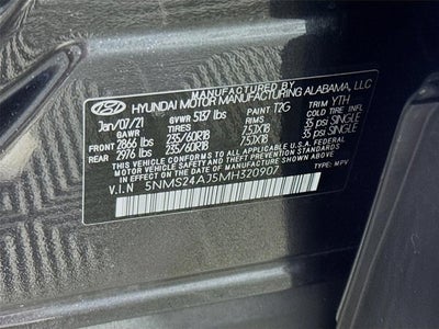 2021 Hyundai Santa Fe SEL