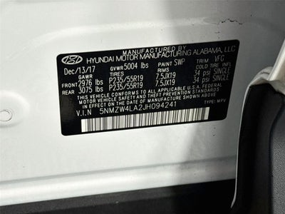 2018 Hyundai Santa Fe Sport 2.0T Ultimate