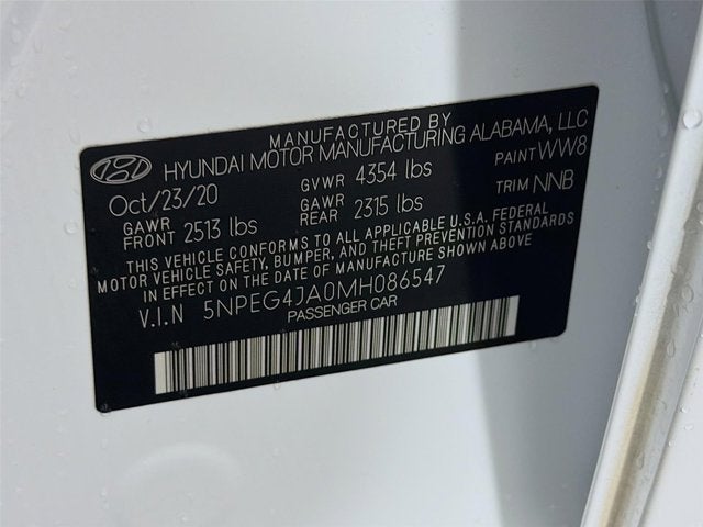 2021 Hyundai Sonata SE
