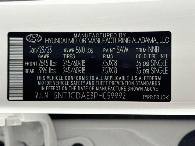 2023 Hyundai Santa Cruz SEL