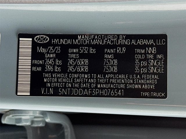 2023 Hyundai Santa Cruz SEL Premium