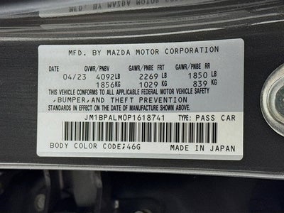 2023 Mazda Mazda3 2.5 S Preferred Package