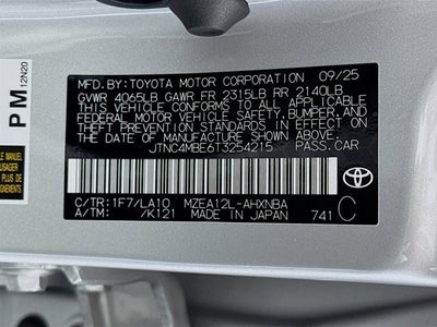 2026 Toyota Corolla Hatchback XSE