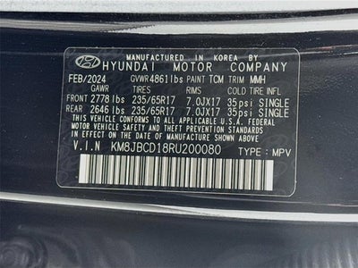 2024 Hyundai Tucson Hybrid Blue