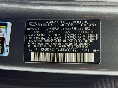 2021 Hyundai Palisade Calligraphy