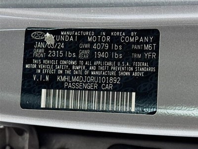 2024 Hyundai Elantra Hybrid Blue