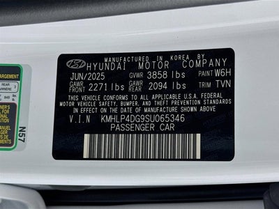 2025 Hyundai Elantra Limited