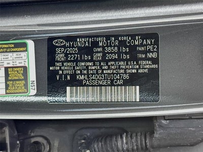 2026 Hyundai Elantra SEL Sport