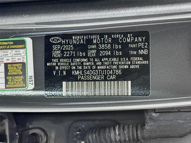 2026 Hyundai Elantra SEL Sport