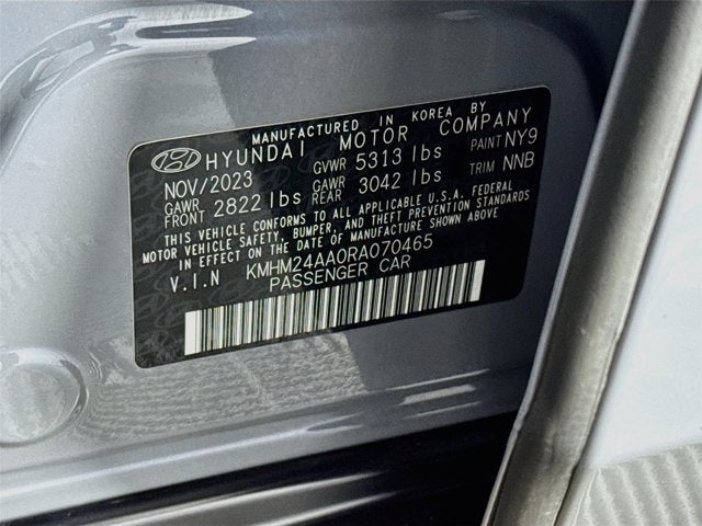 2024 Hyundai IONIQ 6 SE