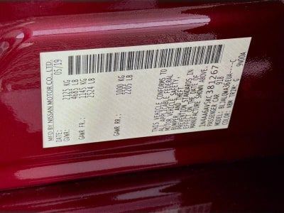 2019 Nissan Maxima S