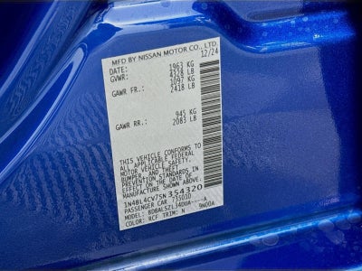 2025 Nissan Altima SR