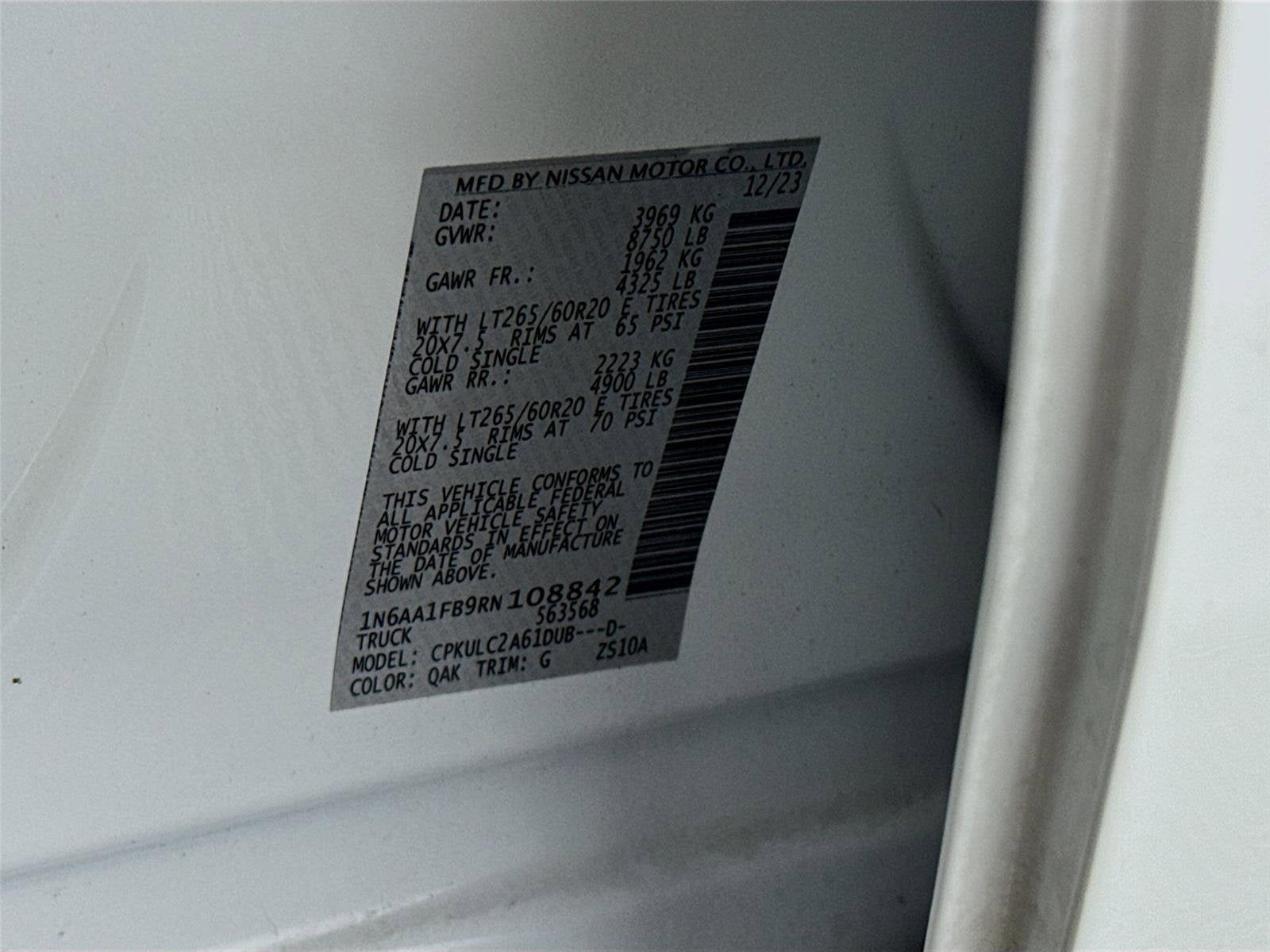 2024 Nissan Titan XD SV