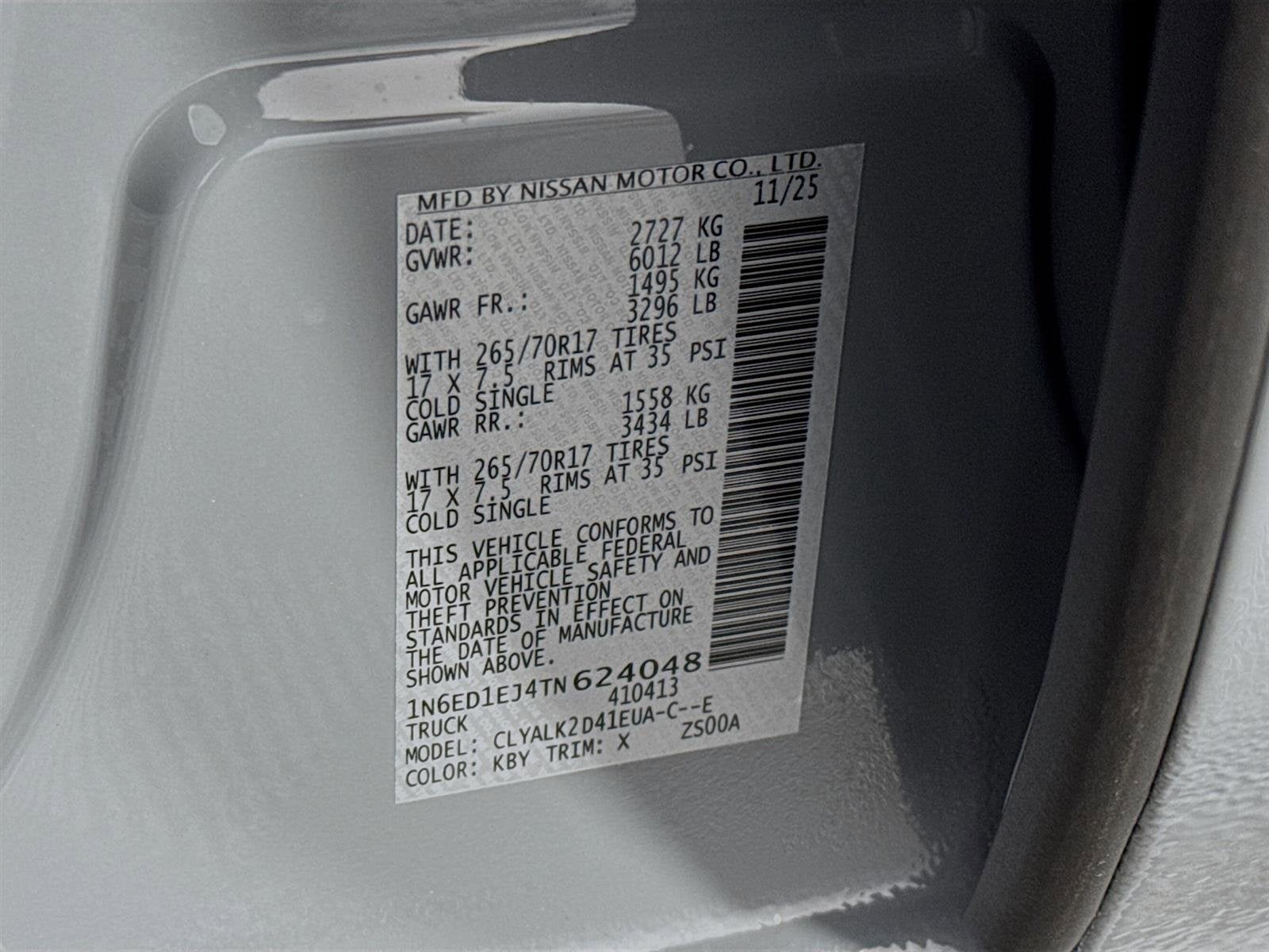 2026 Nissan Frontier PRO-X