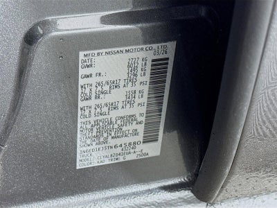 2026 Nissan Frontier SV