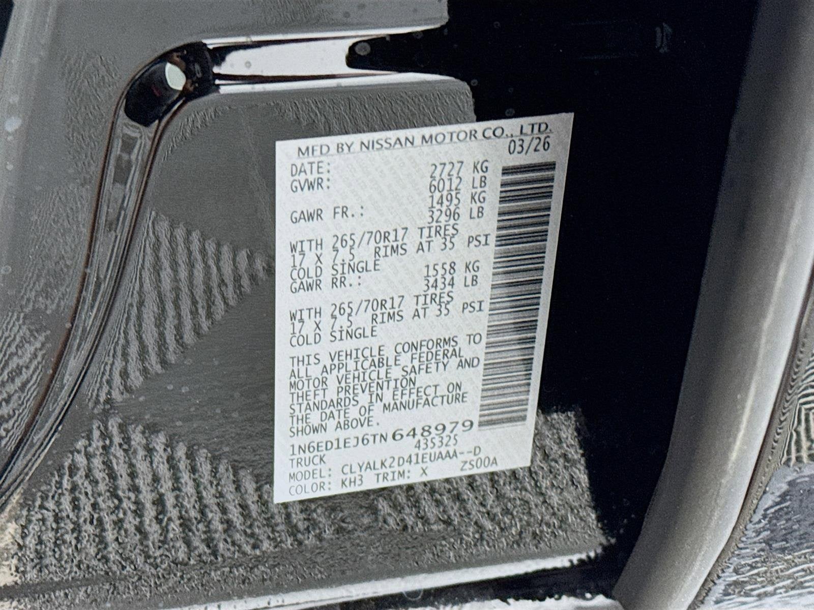 2026 Nissan Frontier PRO-X