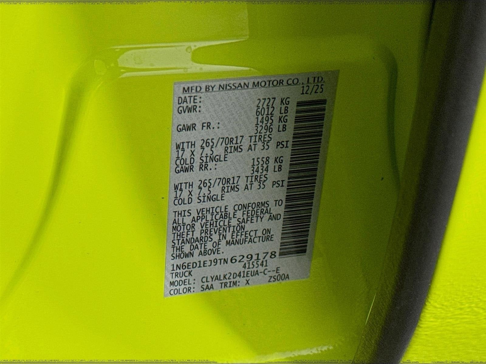 2026 Nissan Frontier PRO-X