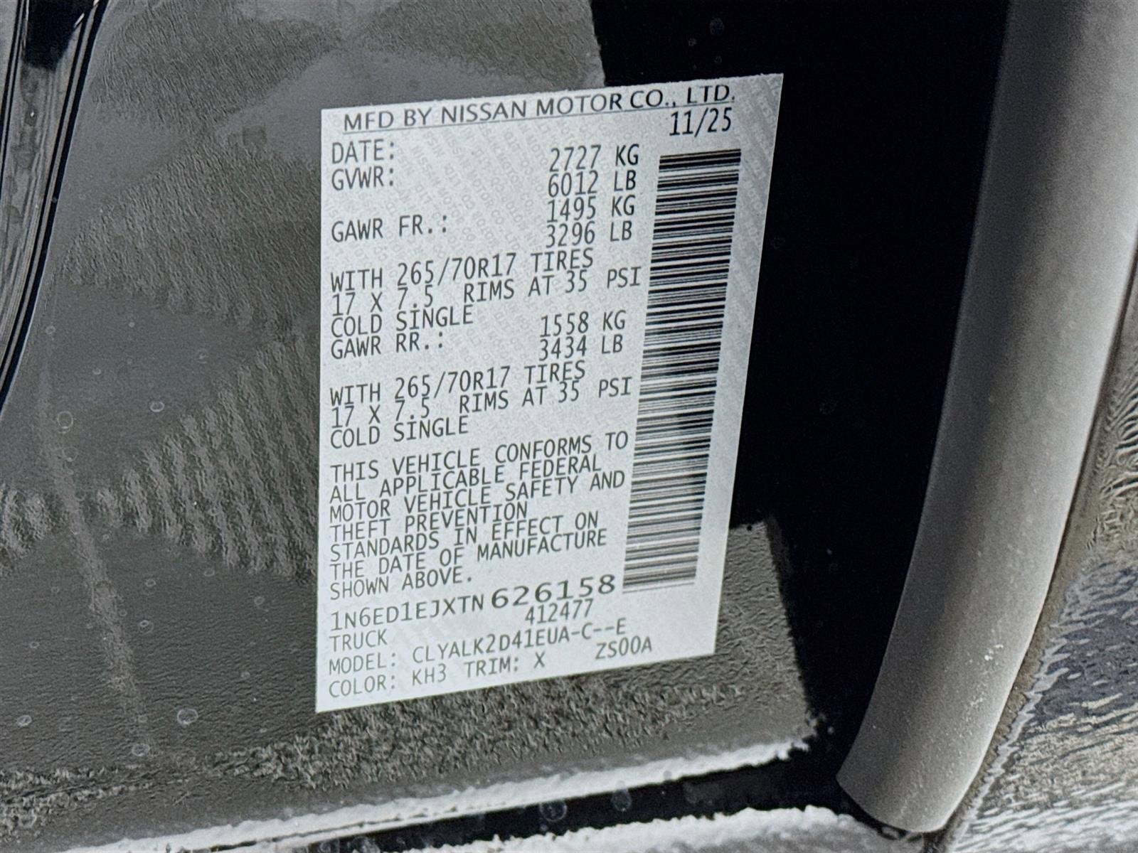 2026 Nissan Frontier PRO-X