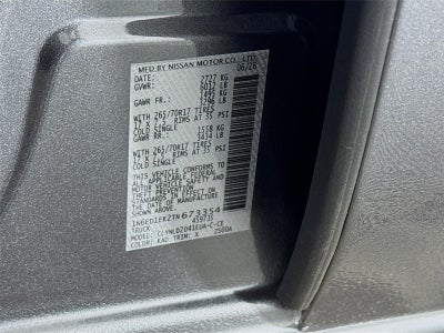 2026 Nissan Frontier PRO-4X w/R Package