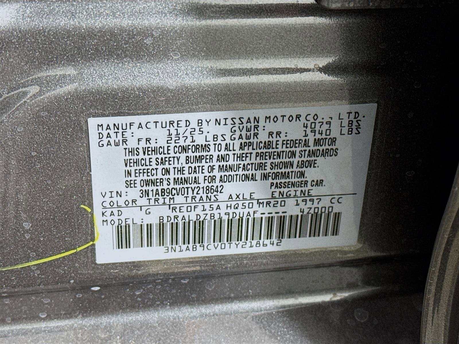 2026 Nissan Sentra SV