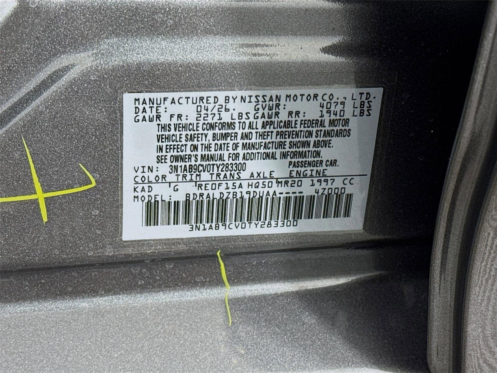 2026 Nissan Sentra SV