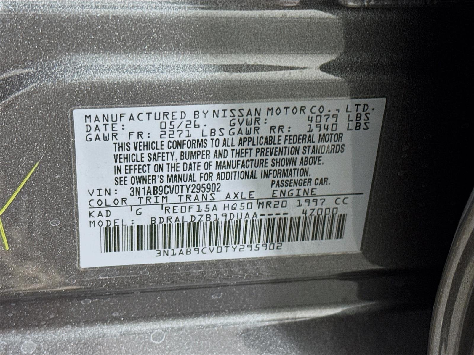 2026 Nissan Sentra SV