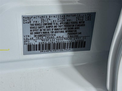 2026 Nissan Sentra SV