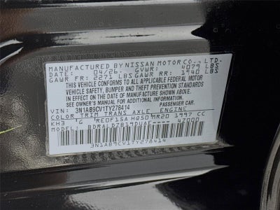 2026 Nissan Sentra SV