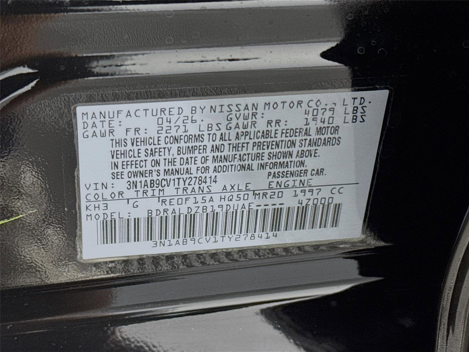 2026 Nissan Sentra SV